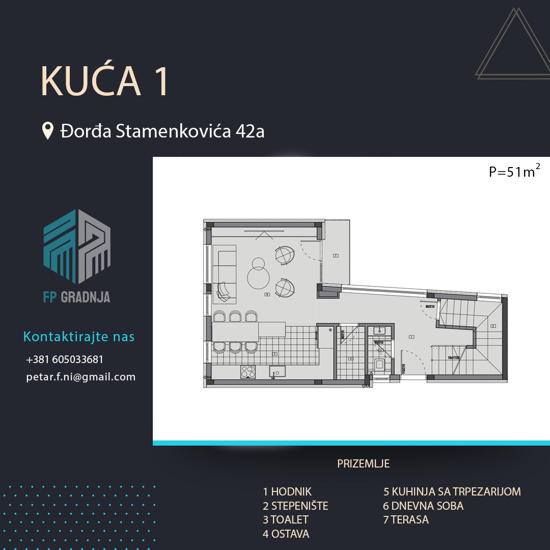 Đorđa Stamenkovića 42A – Kuća 1