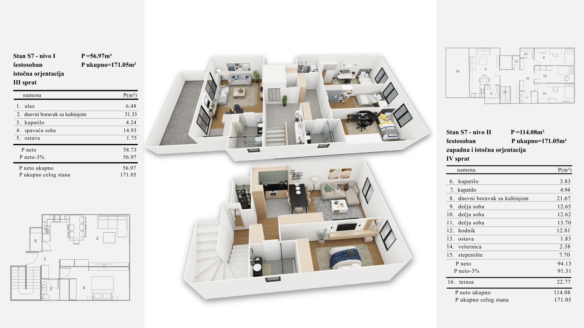 Despota Đurđa 29 – Stan S7(šestosoban)